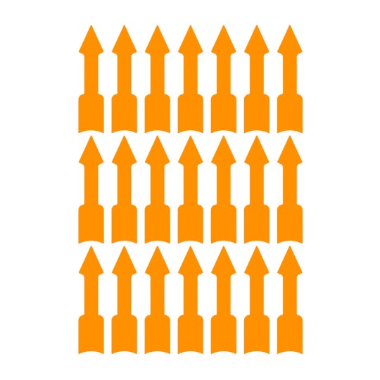 Imagine coală individuală, articol: 3008, etichete în formate speciale, format: 39 x 9 mm, 21 etichete/coală?