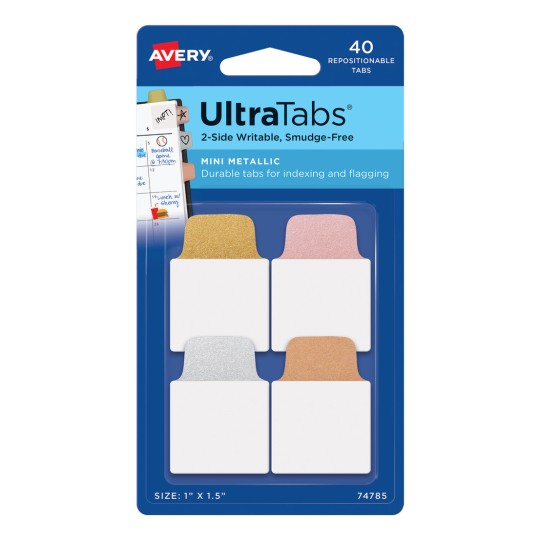 Imaginea produsului: Avery Zweckform, Articol: 74785, Etichete adezive, 25,4 x 38,1 mm, Pachet mic, 40 bucăți.