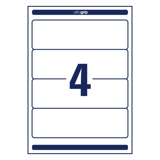 Desen panson A4 foaie unică, Articol: L4761-25, Etichete pentru dosare, Format: 61 x 192 mm, 4 etichete/foaie?