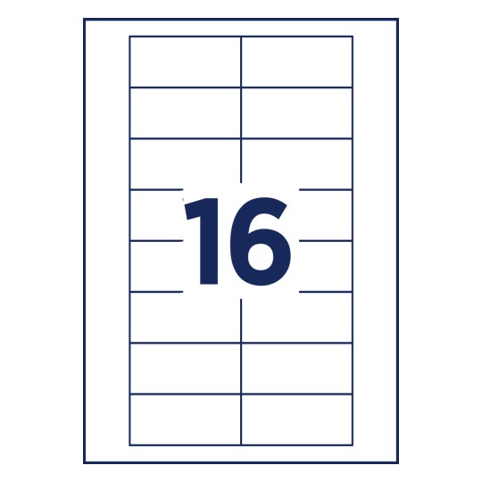 Desen de ștanțare foaie individuală A4, Articol: POL35MA66-10DR, Plăcuțe de identificare, Format: 80 x 34 mm?