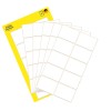 Imaginea ambalajului cu foaie de etichete: etichete multifuncționale Avery Zweckform, articol: 3075, format: 32 x 23 mm, conținut: 60 etichete / 6 foi, 10 etichete/foaie?