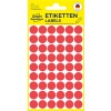 Imagine pachet: Puncte de marcare colorate Avery Zweckform, Articol: 3141, Format: ⌀ 12 mm, Conținut: 270 puncte de marcare / 5 coli, 54 puncte de marcare/colă?