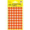Ilustrație ambalaj: Avery Zweckform Puncte de marcare colorate, Articol: 3147, Format: ⌀ 12 mm, Conținut: 270 puncte de marcare / 5 coli, 54 puncte de marcare/coală
