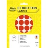Imagine pachet: Puncte de marcare colorate Avery Zweckform, Articol: 3374, Format: ⌀ 18 mm, Conținut: 1.056 puncte de marcare / 22 coli, 48 puncte de marcare/coală.