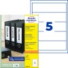 Imagine de pe ambalaj cu foaie de etichete: Etichete pentru ordine Avery Zweckform, Articol: C32266-25, Format: 30 x 190 mm, Compatibilitate tipărire: Inkjet, Laser alb-negru, Laser color, Conținut: 225 bucăți / 25 foi, 9 bucăți/foaie.