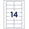 Numărul mare 14 de culoare bleumarin, centrat pe o grilă albă cu chenar dreptunghiular?