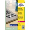 Imagine ambalajului: Etichete de identificare argintii Avery Zweckform, Articol: L6008-20, Format: 25,4 x 10 mm, Compatibilitate imprimantă: Laser alb-negru, Conținut: 3.780 etichete / 20 coli, 189 etichete/coală.