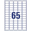 Desen de ștanțare foaie individuală A4, Articol: L7971-25, Etichete pentru congelare, Format: 38,1 x 21,2 mm, 65 etichete/foaie?