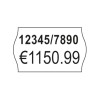 Etichetă individuală, Articol: PLP1626, Etichete pentru etichetatoare de preț, 2 linii, Format: 26 x 16 mm, 1.200 etichete/rolă?